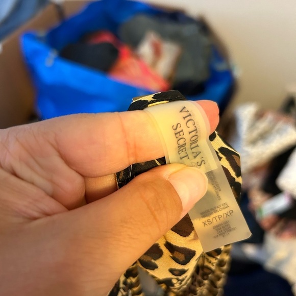 Victorias Secret Animal Print Sheer Swim Cover - Picture 3 of 6